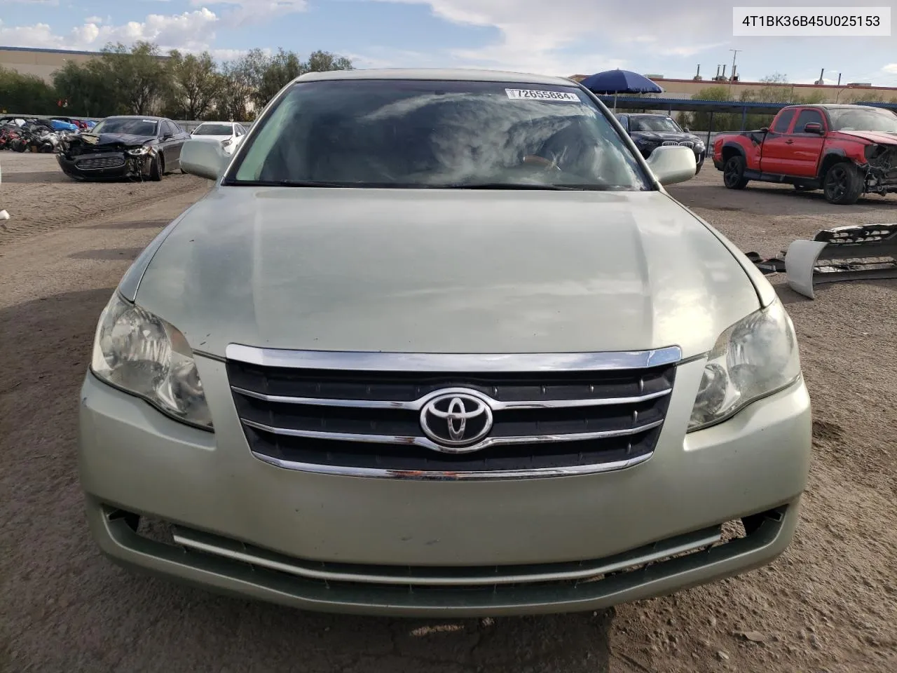 2005 Toyota Avalon Xl VIN: 4T1BK36B45U025153 Lot: 72655884