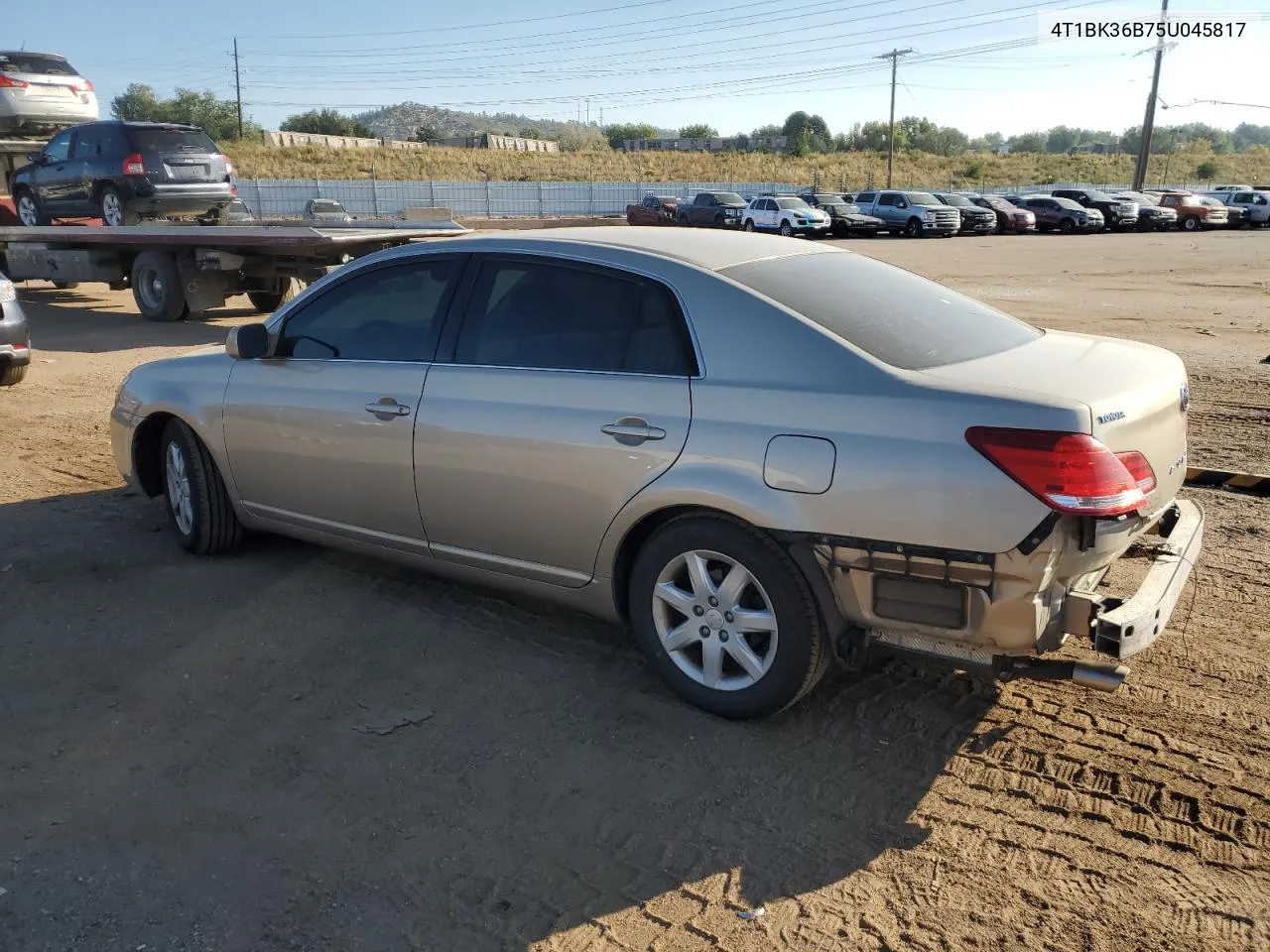 2005 Toyota Avalon Xl VIN: 4T1BK36B75U045817 Lot: 73035174