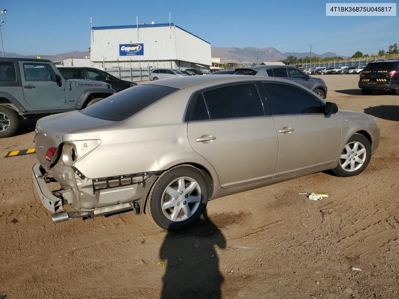 2005 Toyota Avalon Xl VIN: 4T1BK36B75U045817 Lot: 73035174