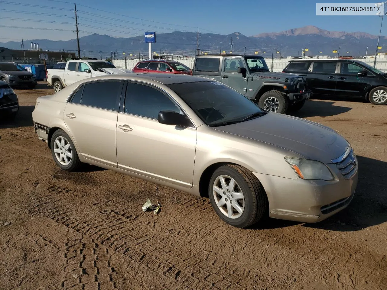 2005 Toyota Avalon Xl VIN: 4T1BK36B75U045817 Lot: 73035174