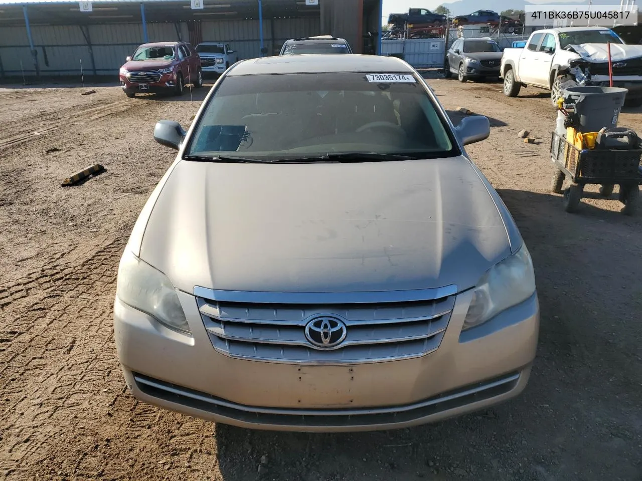 2005 Toyota Avalon Xl VIN: 4T1BK36B75U045817 Lot: 73035174