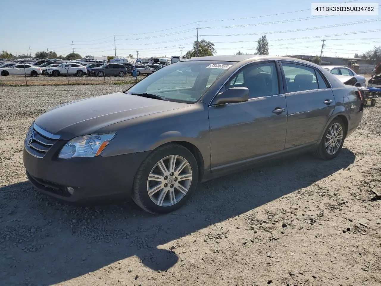 2005 Toyota Avalon Xl VIN: 4T1BK36B35U034782 Lot: 73436884