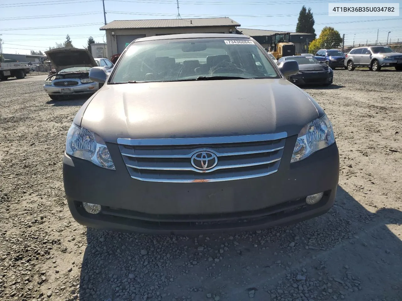 2005 Toyota Avalon Xl VIN: 4T1BK36B35U034782 Lot: 73436884