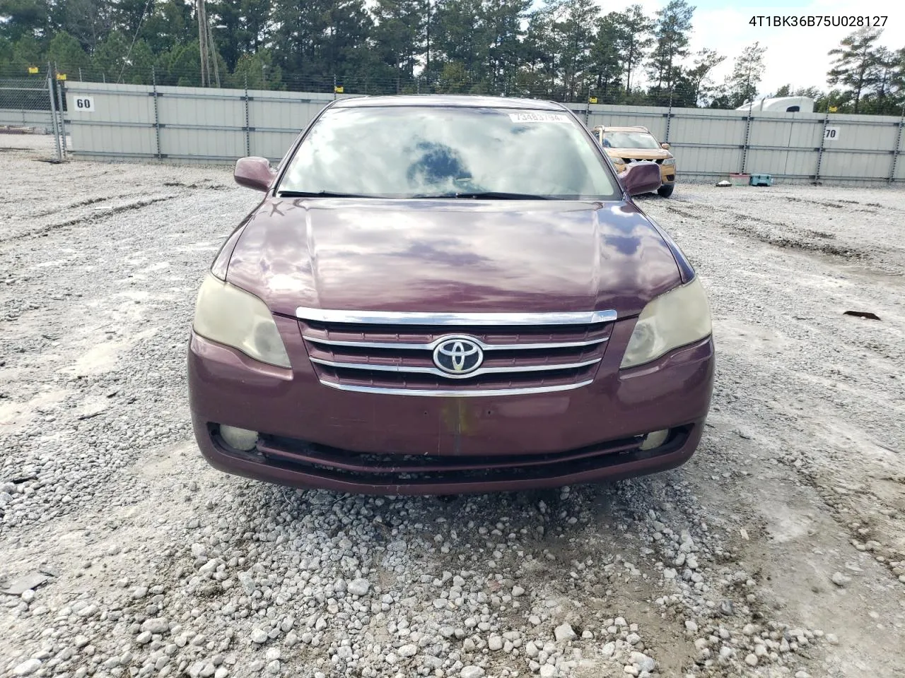 2005 Toyota Avalon Xl VIN: 4T1BK36B75U028127 Lot: 73483794