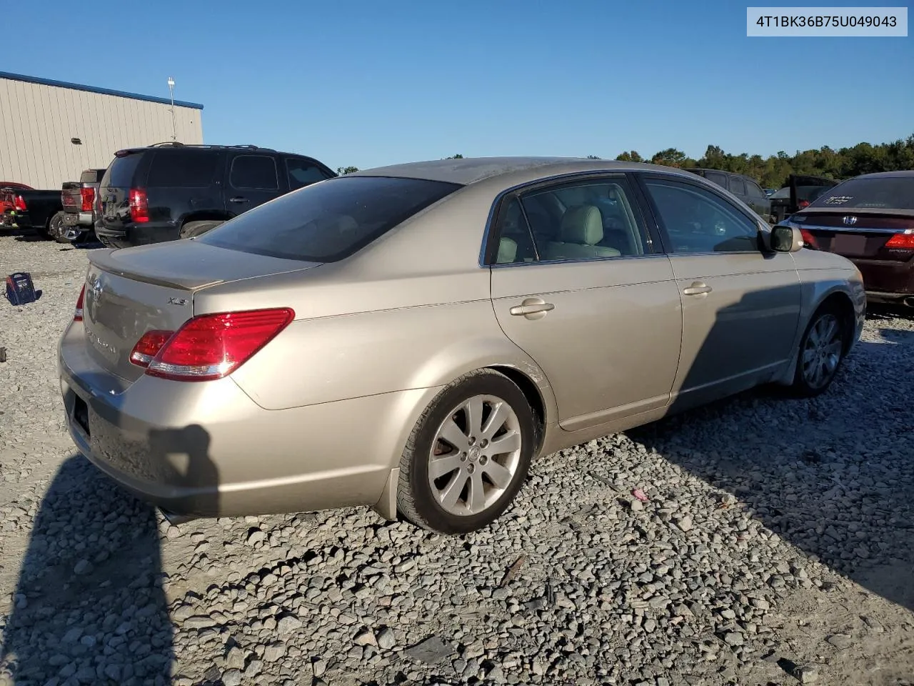 2005 Toyota Avalon Xl VIN: 4T1BK36B75U049043 Lot: 74329184