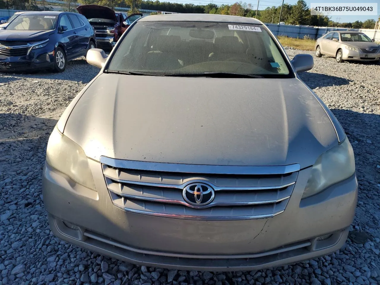 2005 Toyota Avalon Xl VIN: 4T1BK36B75U049043 Lot: 74329184