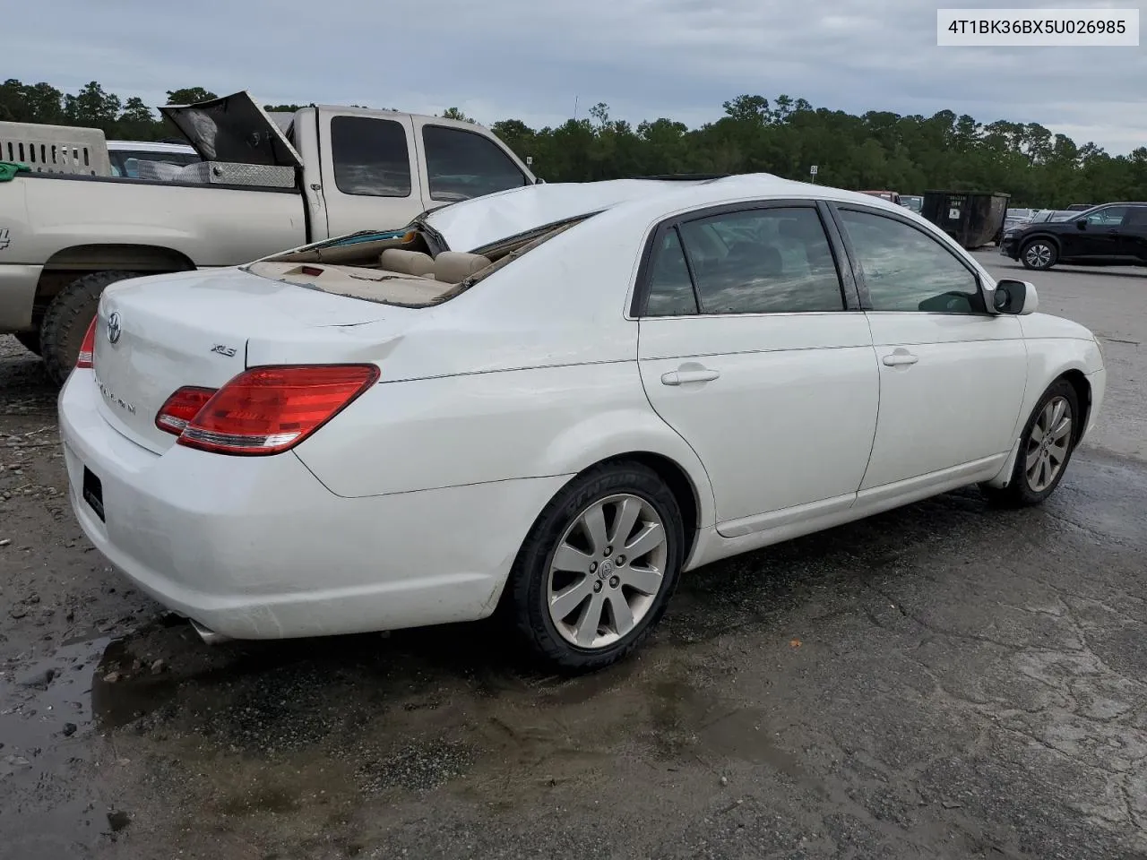 2005 Toyota Avalon Xl VIN: 4T1BK36BX5U026985 Lot: 74616614