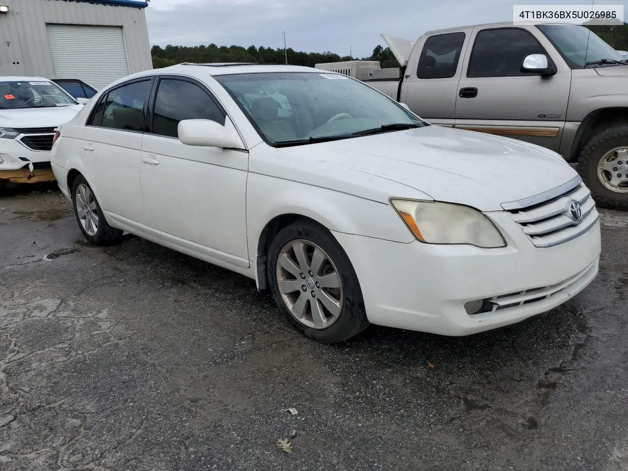 2005 Toyota Avalon Xl VIN: 4T1BK36BX5U026985 Lot: 74616614