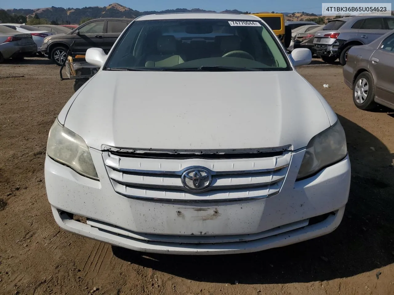 2005 Toyota Avalon Xl VIN: 4T1BK36B65U054623 Lot: 74770044