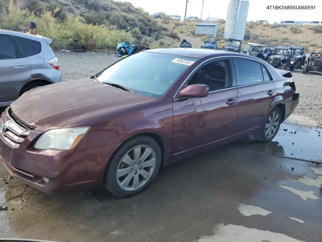 2005 Toyota Avalon Xl VIN: 4T1BK36B55U060591 Lot: 74962504