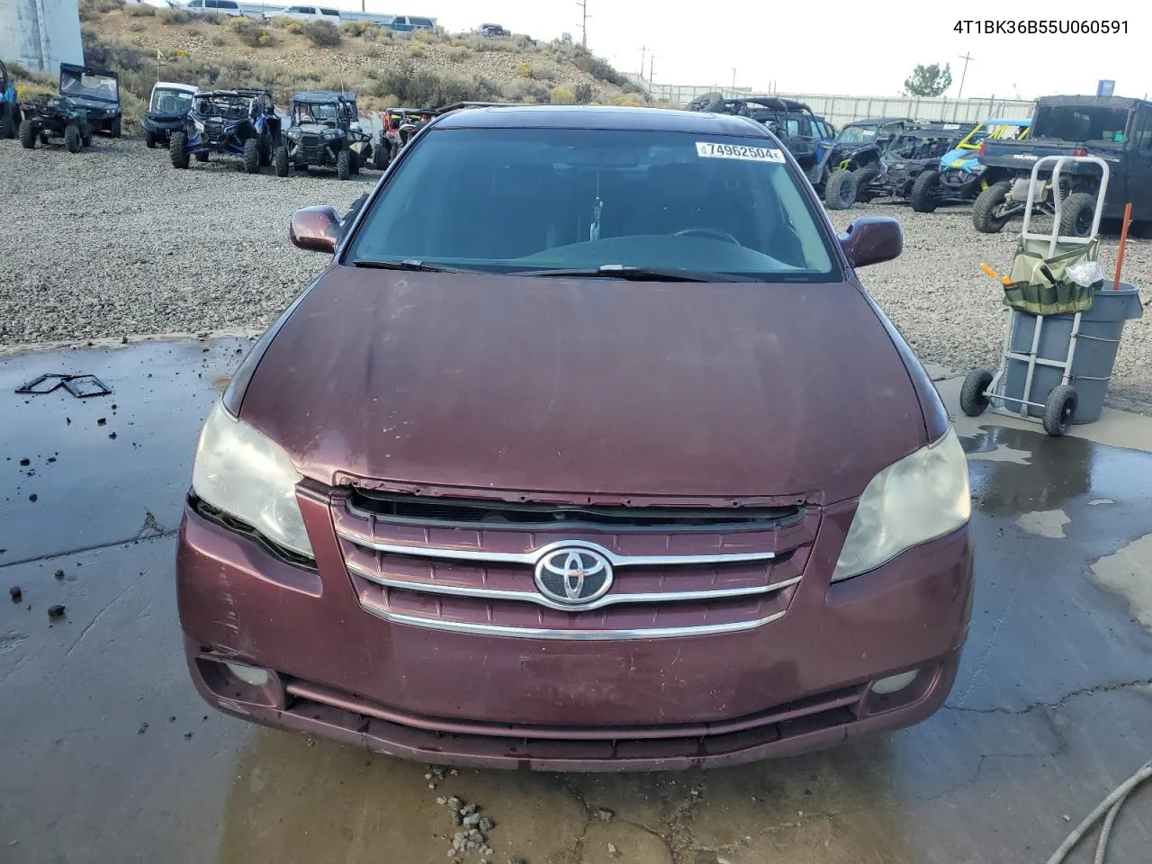 2005 Toyota Avalon Xl VIN: 4T1BK36B55U060591 Lot: 74962504