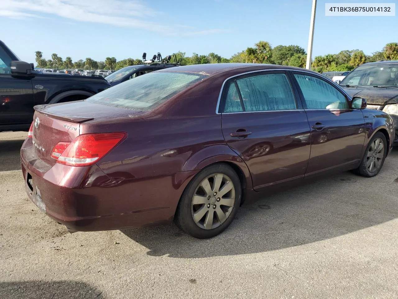 2005 Toyota Avalon Xl VIN: 4T1BK36B75U014132 Lot: 75092734