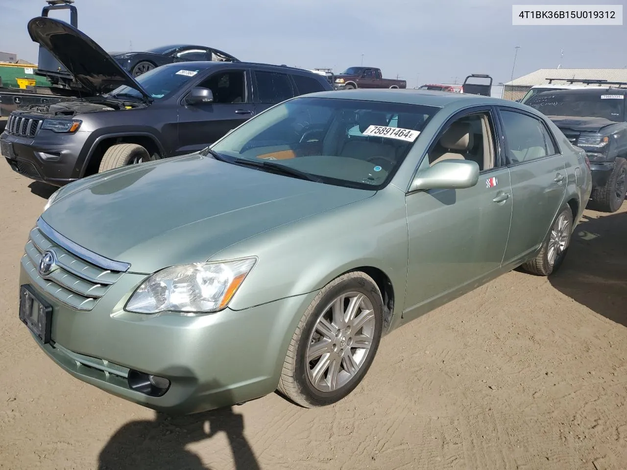 2005 Toyota Avalon Xl VIN: 4T1BK36B15U019312 Lot: 75891464