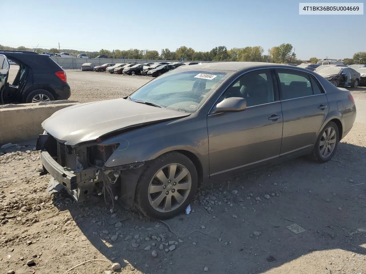 2005 Toyota Avalon Xl VIN: 4T1BK36B05U004669 Lot: 76359694