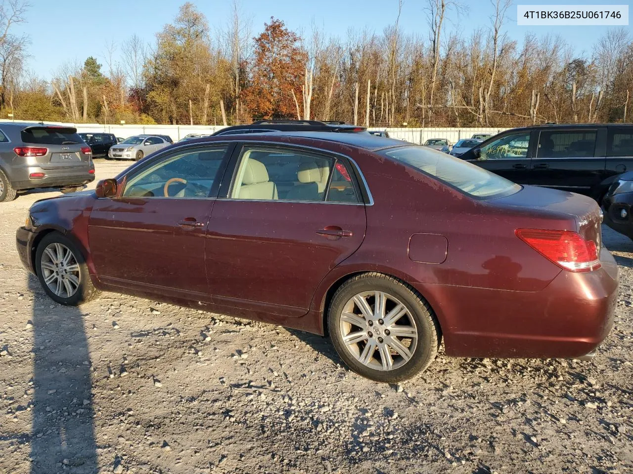 2005 Toyota Avalon Xl VIN: 4T1BK36B25U061746 Lot: 76893604