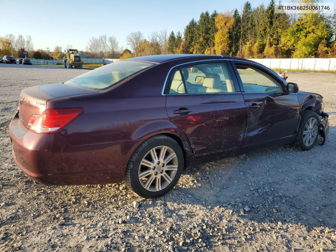 2005 Toyota Avalon Xl VIN: 4T1BK36B25U061746 Lot: 76893604