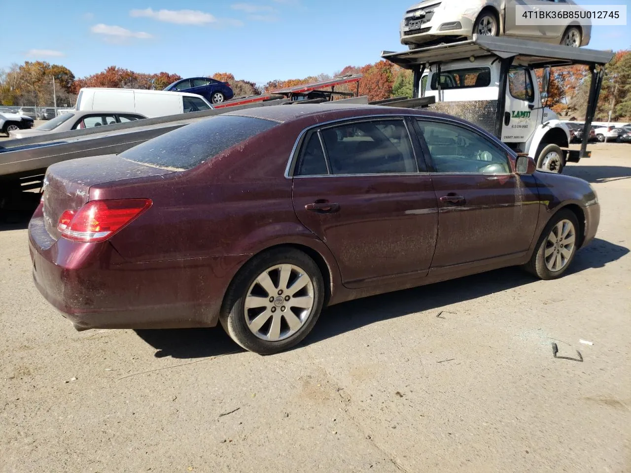 2005 Toyota Avalon Xl VIN: 4T1BK36B85U012745 Lot: 77574764