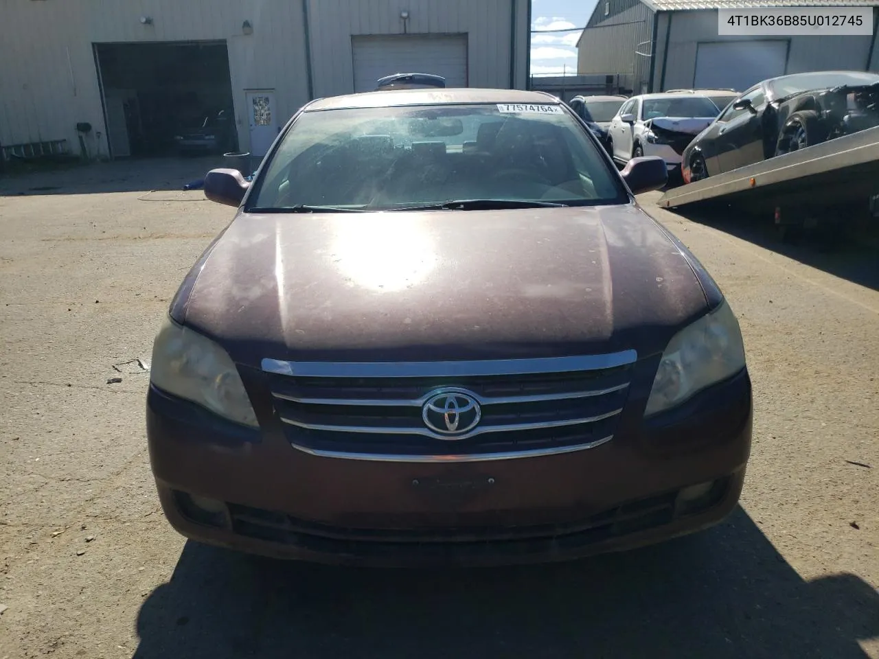 2005 Toyota Avalon Xl VIN: 4T1BK36B85U012745 Lot: 77574764