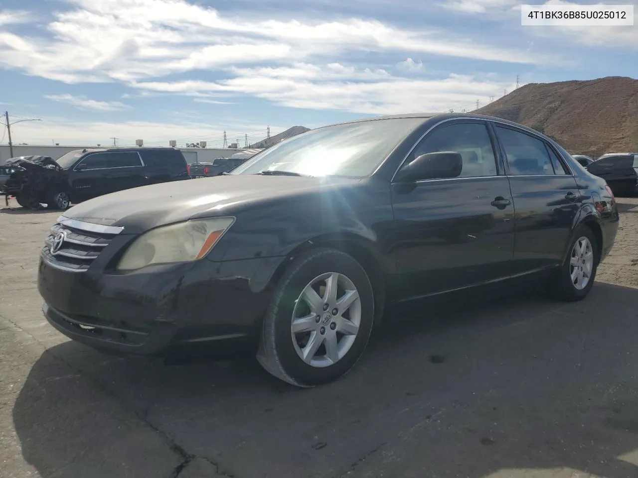 2005 Toyota Avalon Xl VIN: 4T1BK36B85U025012 Lot: 78674524