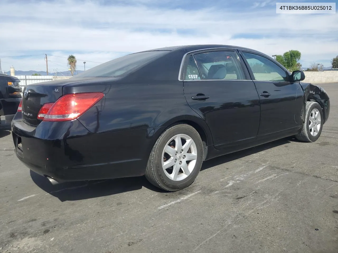 2005 Toyota Avalon Xl VIN: 4T1BK36B85U025012 Lot: 78674524