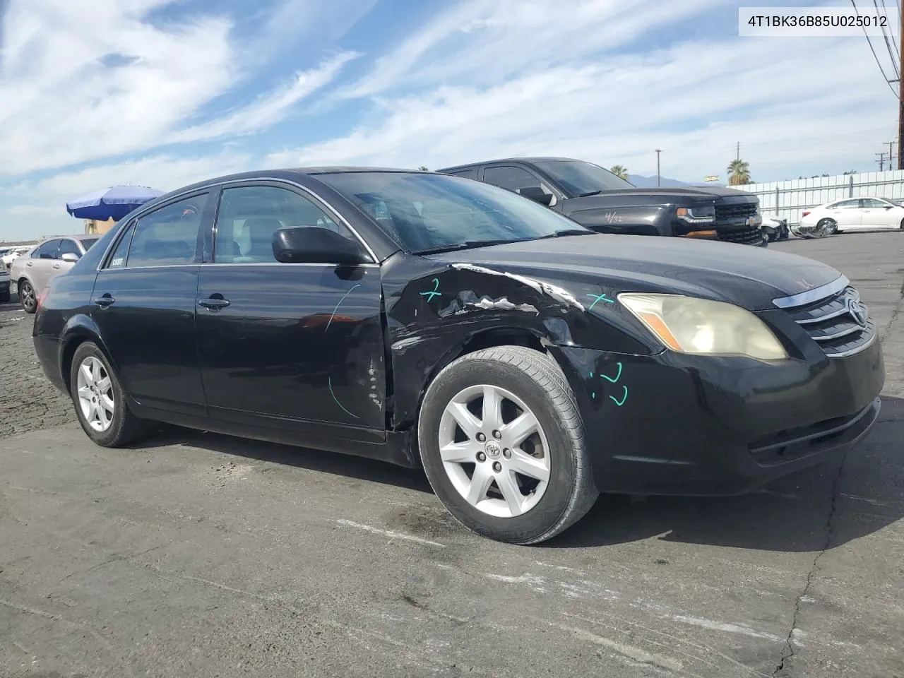 2005 Toyota Avalon Xl VIN: 4T1BK36B85U025012 Lot: 78674524