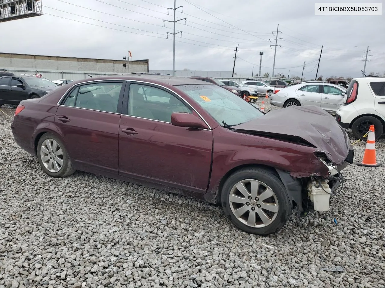 4T1BK36BX5U053703 2005 Toyota Avalon Xl