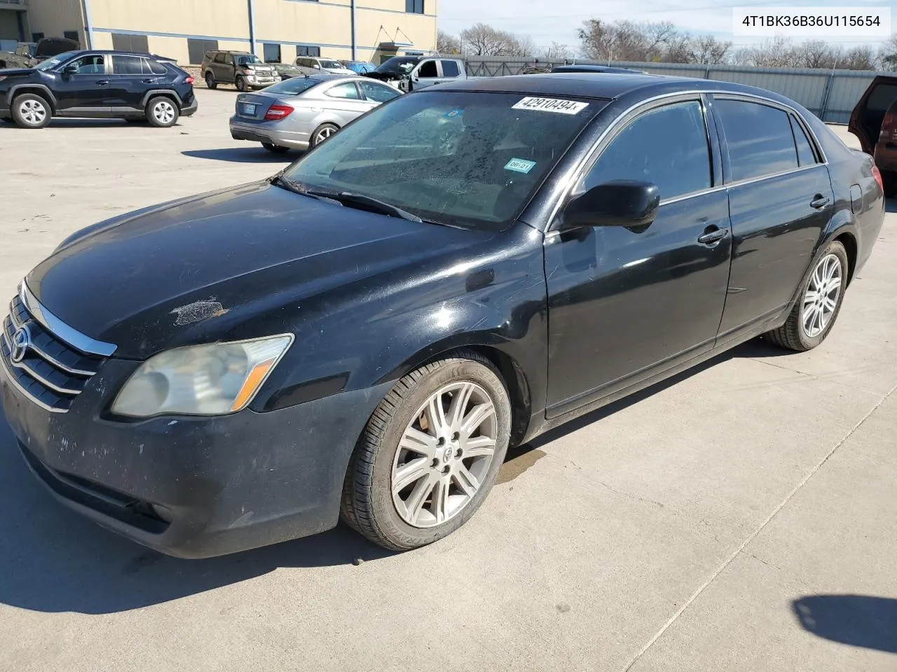 2006 Toyota Avalon Xl VIN: 4T1BK36B36U115654 Lot: 42910494