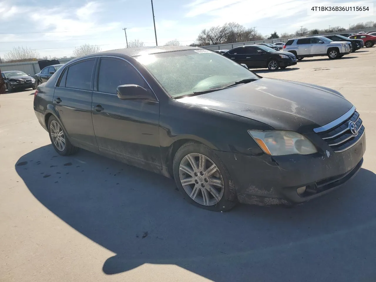 2006 Toyota Avalon Xl VIN: 4T1BK36B36U115654 Lot: 42910494