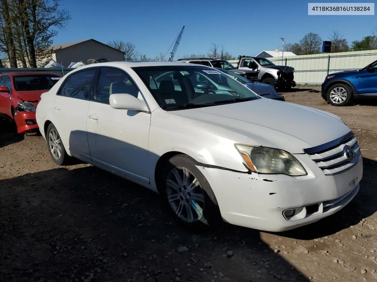 4T1BK36B16U138284 2006 Toyota Avalon Xl