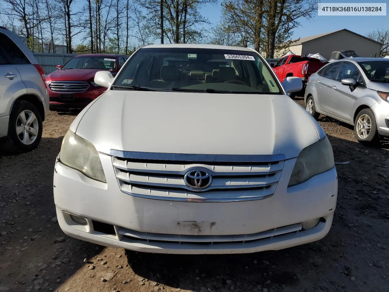 4T1BK36B16U138284 2006 Toyota Avalon Xl