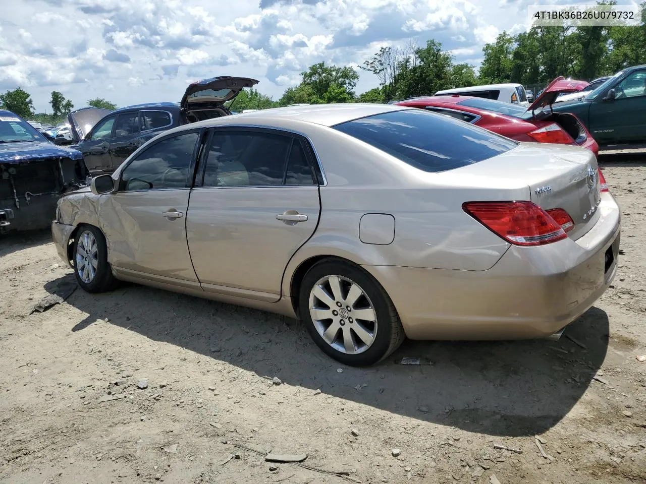 2006 Toyota Avalon Xl VIN: 4T1BK36B26U079732 Lot: 60862174