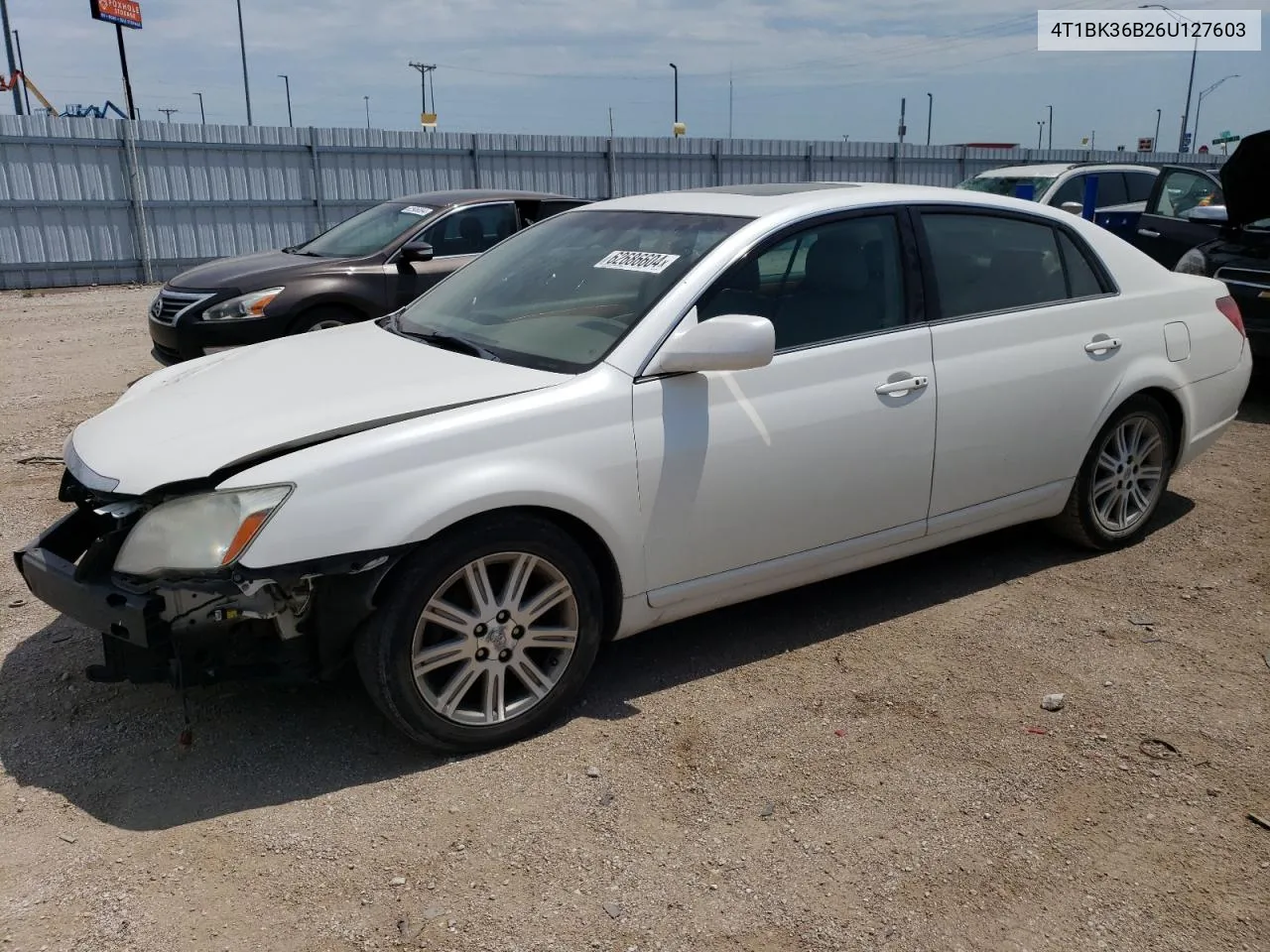 2006 Toyota Avalon Xl VIN: 4T1BK36B26U127603 Lot: 62686604