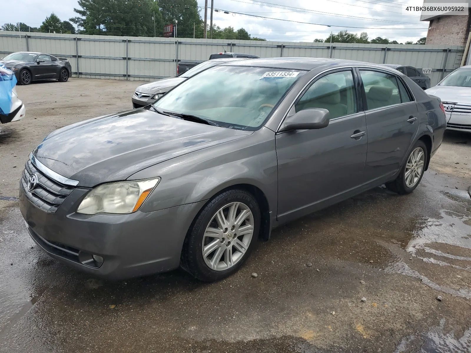 2006 Toyota Avalon Xl VIN: 4T1BK36BX6U095922 Lot: 63511334