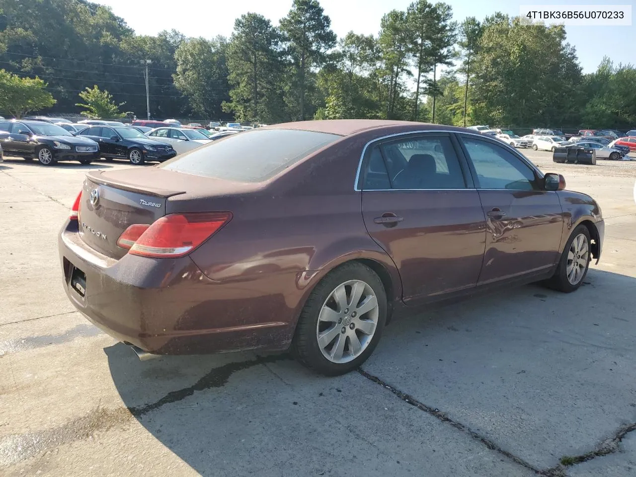 2006 Toyota Avalon Xl VIN: 4T1BK36B56U070233 Lot: 67415484