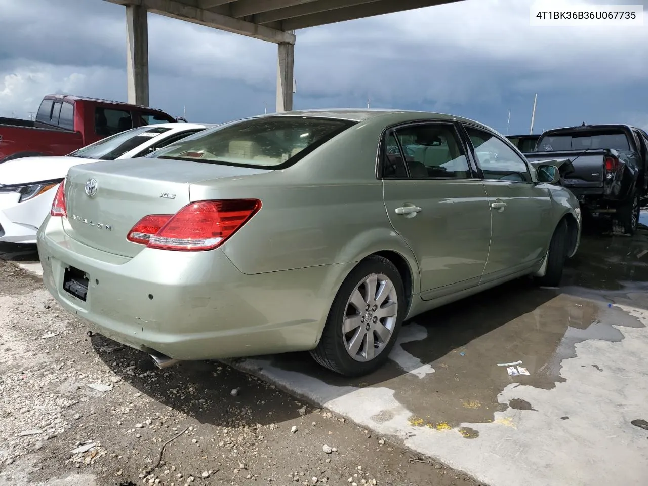 2006 Toyota Avalon Xl VIN: 4T1BK36B36U067735 Lot: 68806023