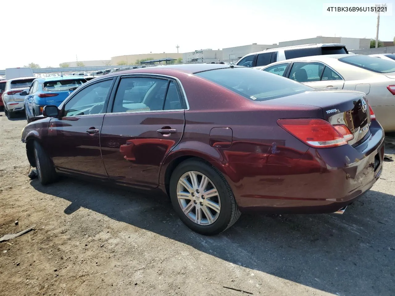 2006 Toyota Avalon Xl VIN: 4T1BK36B96U151221 Lot: 69961204