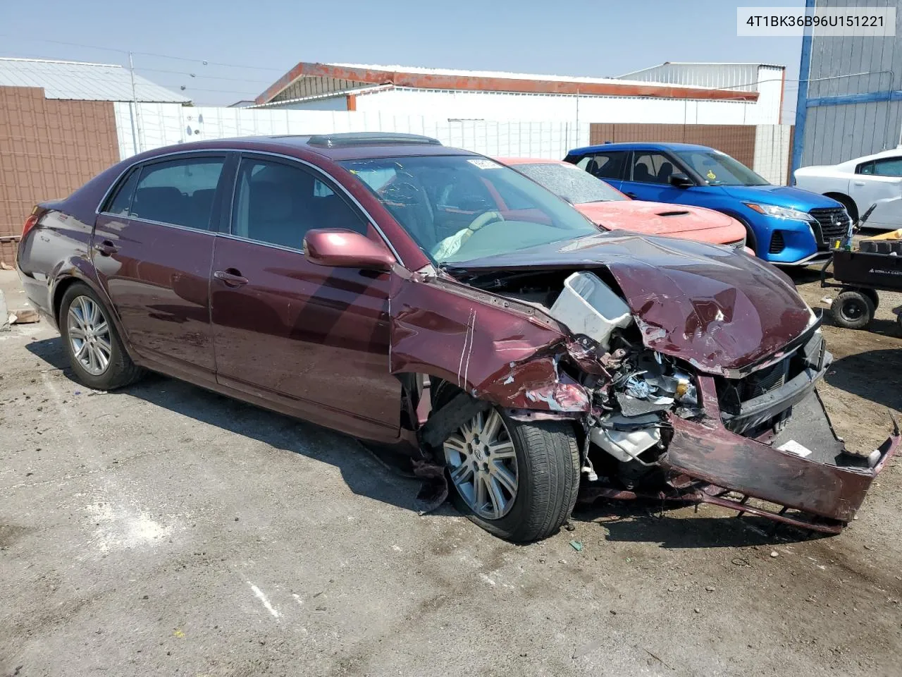 4T1BK36B96U151221 2006 Toyota Avalon Xl