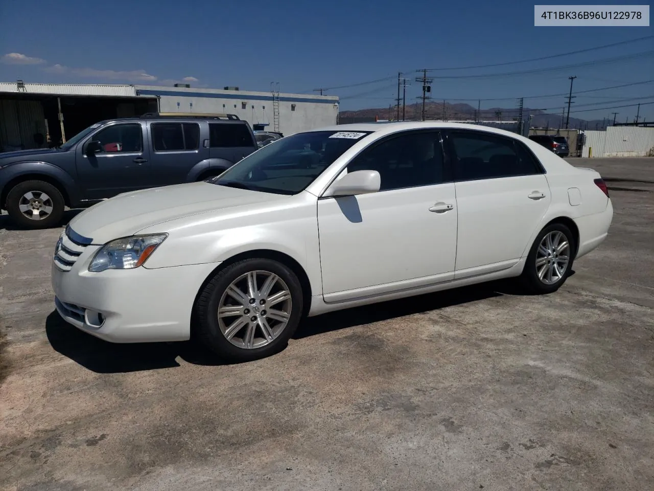 2006 Toyota Avalon Xl VIN: 4T1BK36B96U122978 Lot: 70145724