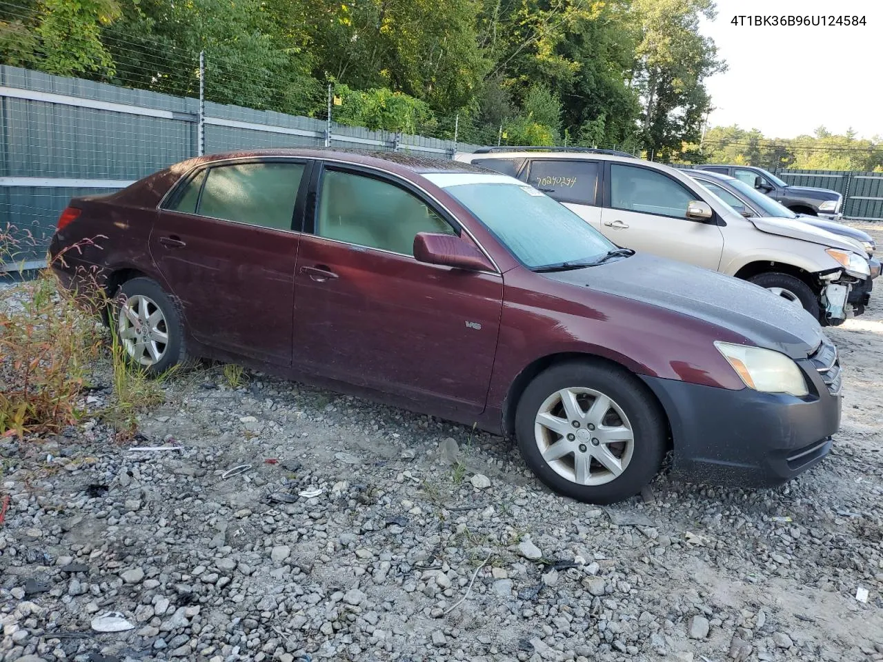 2006 Toyota Avalon Xl VIN: 4T1BK36B96U124584 Lot: 70167704