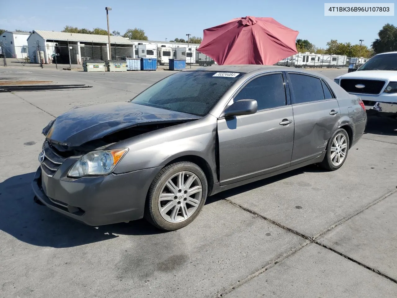 2006 Toyota Avalon Xl VIN: 4T1BK36B96U107803 Lot: 70324484