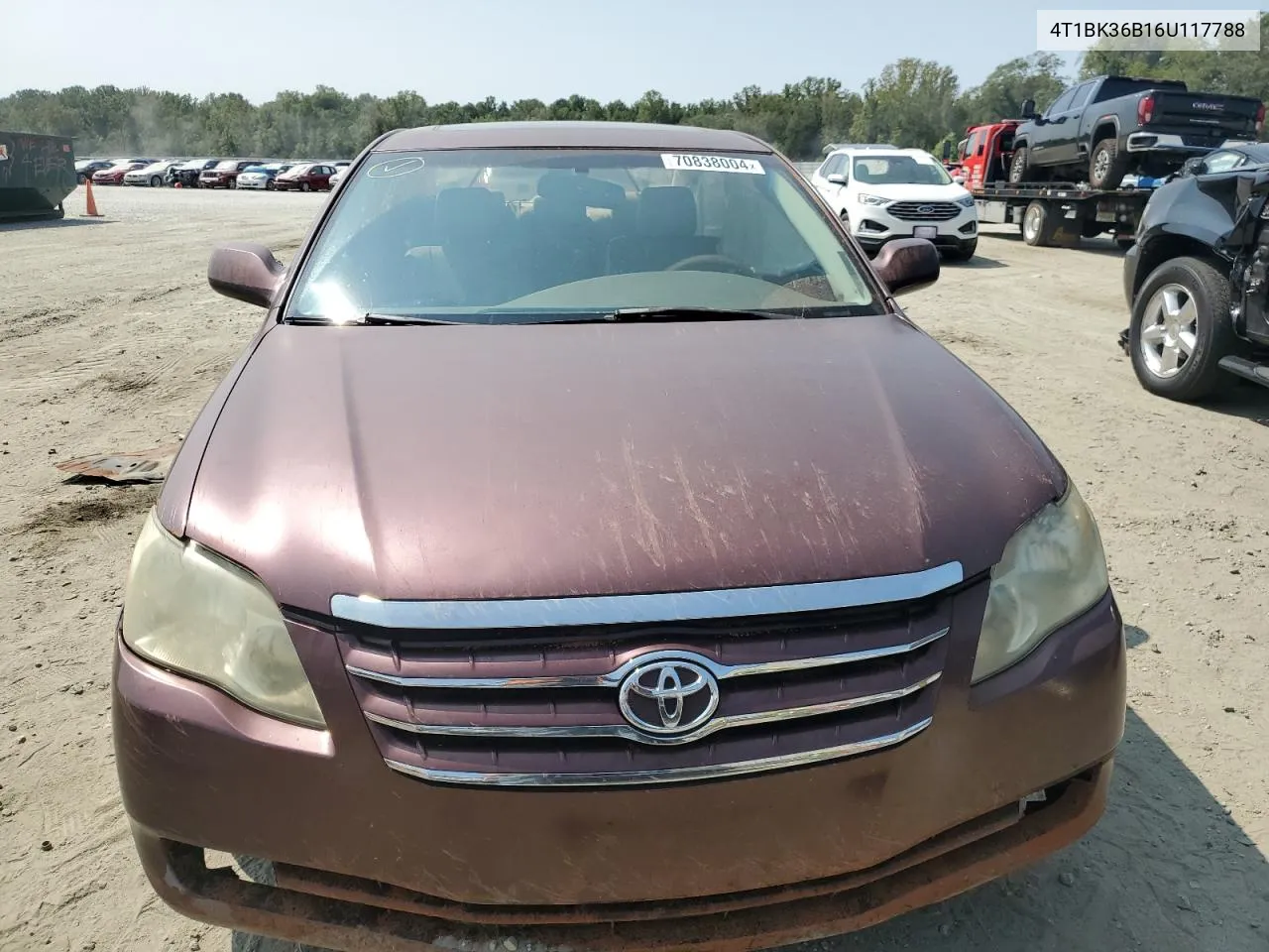 2006 Toyota Avalon Xl VIN: 4T1BK36B16U117788 Lot: 70838004