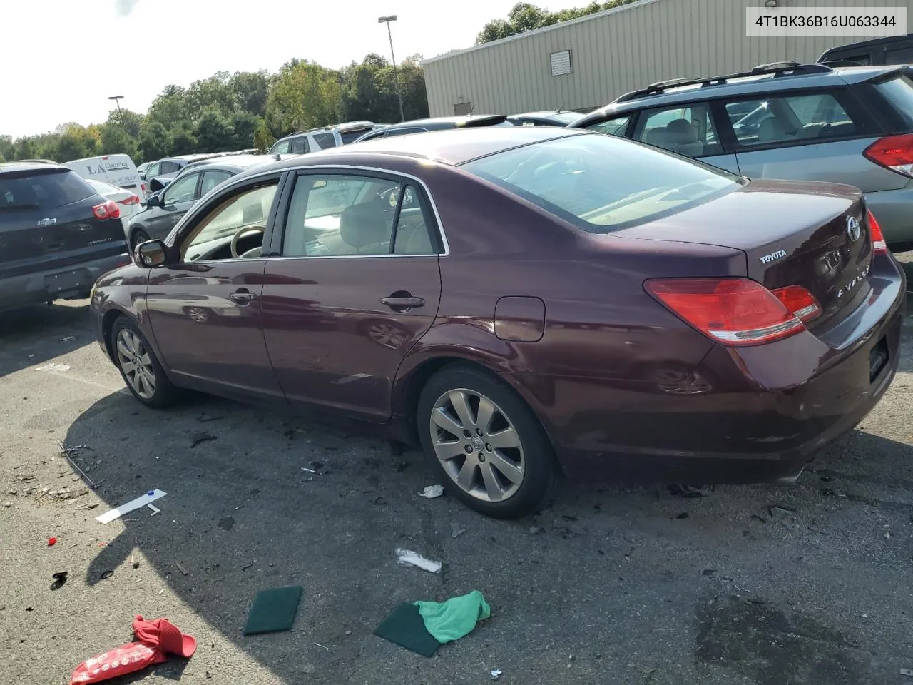 2006 Toyota Avalon Xl VIN: 4T1BK36B16U063344 Lot: 71312404