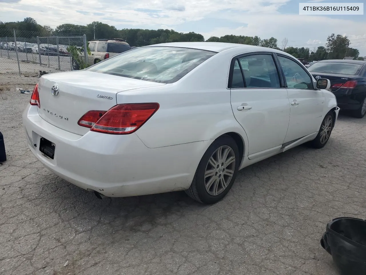 2006 Toyota Avalon Xl VIN: 4T1BK36B16U115409 Lot: 71448684