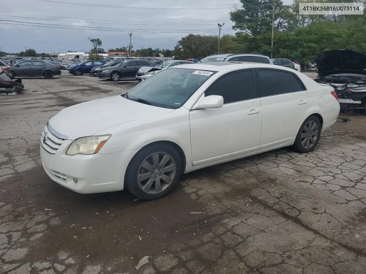 2006 Toyota Avalon Xl VIN: 4T1BK36B16U073114 Lot: 71622424