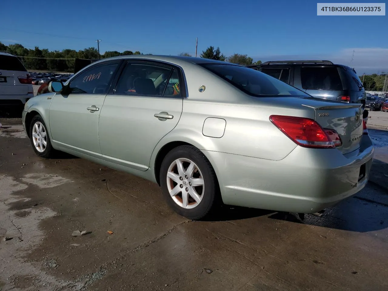 2006 Toyota Avalon Xl VIN: 4T1BK36B66U123375 Lot: 71721024