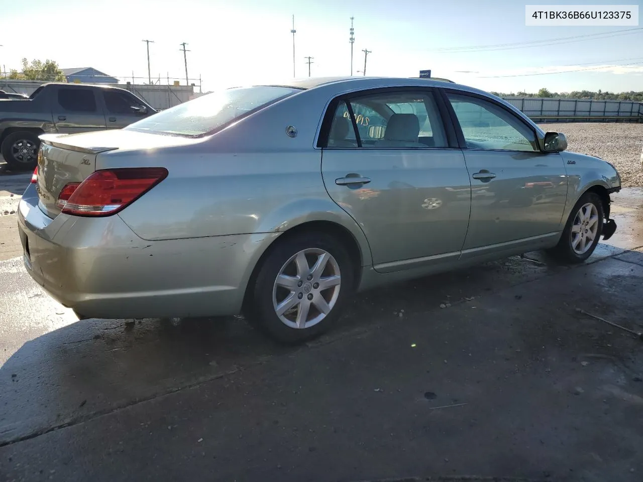 2006 Toyota Avalon Xl VIN: 4T1BK36B66U123375 Lot: 71721024