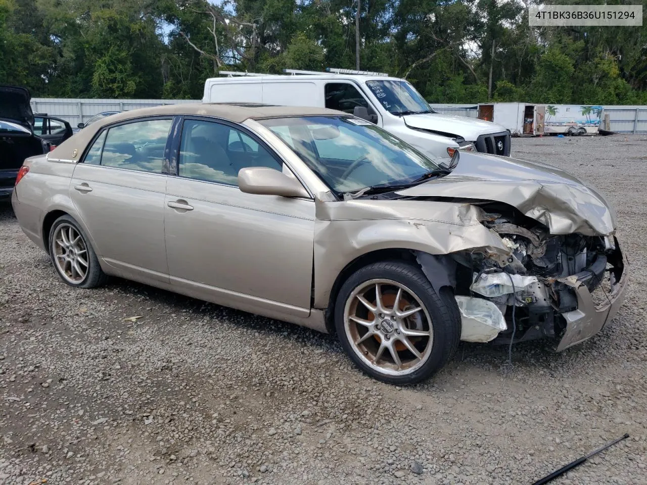 2006 Toyota Avalon Xl VIN: 4T1BK36B36U151294 Lot: 71968844