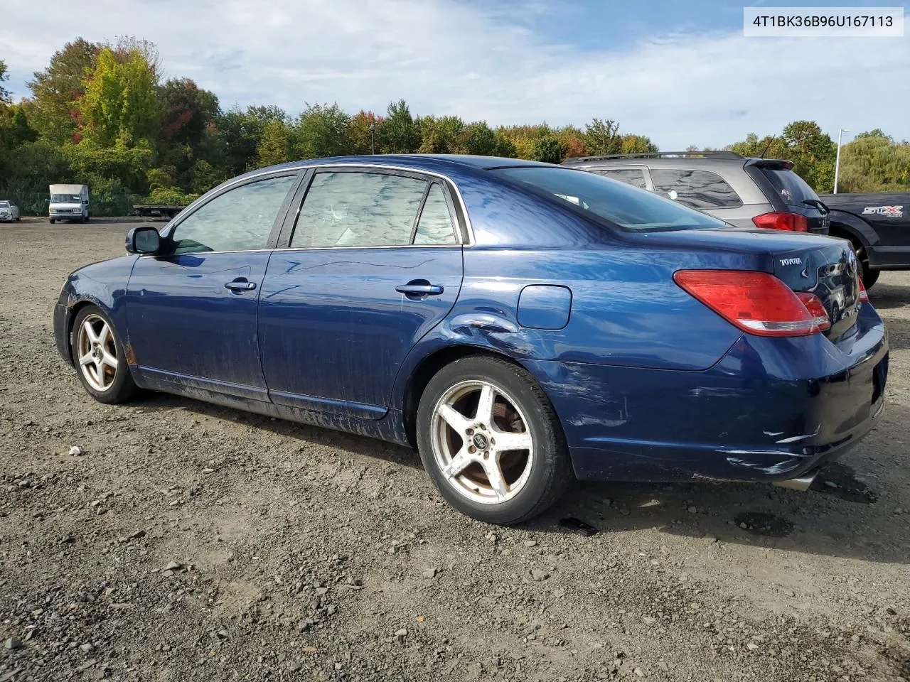 4T1BK36B96U167113 2006 Toyota Avalon Xl