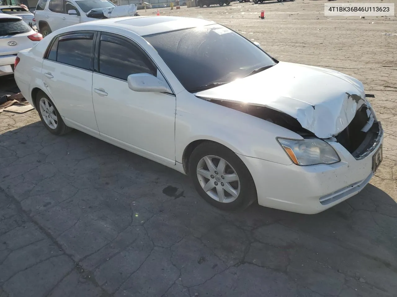 2006 Toyota Avalon Xl VIN: 4T1BK36B46U113623 Lot: 72518474