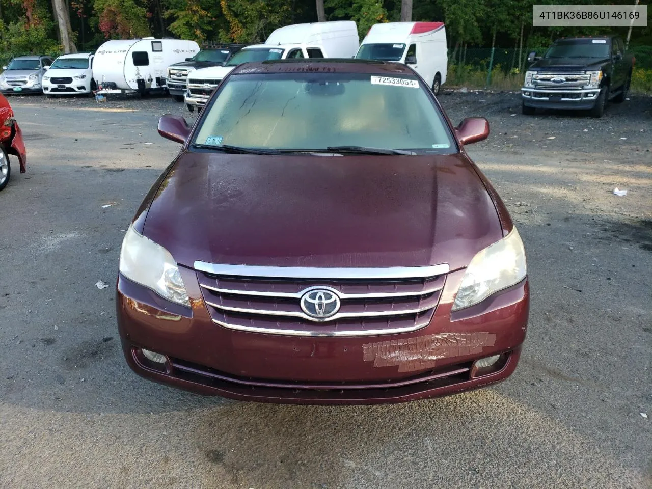 2006 Toyota Avalon Xl VIN: 4T1BK36B86U146169 Lot: 72533054